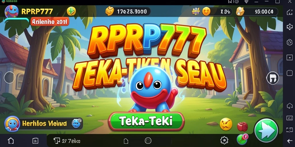 Tampilan antarmuka RPRP777 yang menarik dan interaktif.